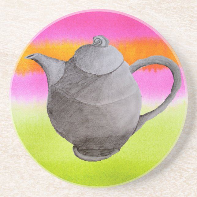 Rainbow Tekanna arty tea party Underlägg (Framsidan)