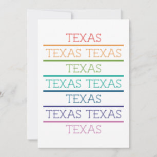 Rainbow Texas, Texas, Texas Tack Kort