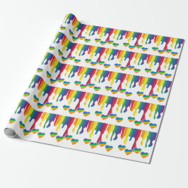 Rainbow theme Pride Month Pride LGBTQIA Presentpapper