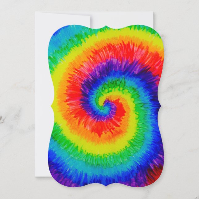 Rainbow Tie-Dye Alcohol Bläck (Framsida)