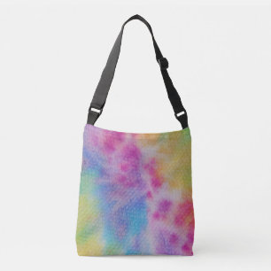 Rainbow Tie Dye Axelväska