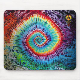 Rainbow Tie Dye Mouse Pad Musmatta