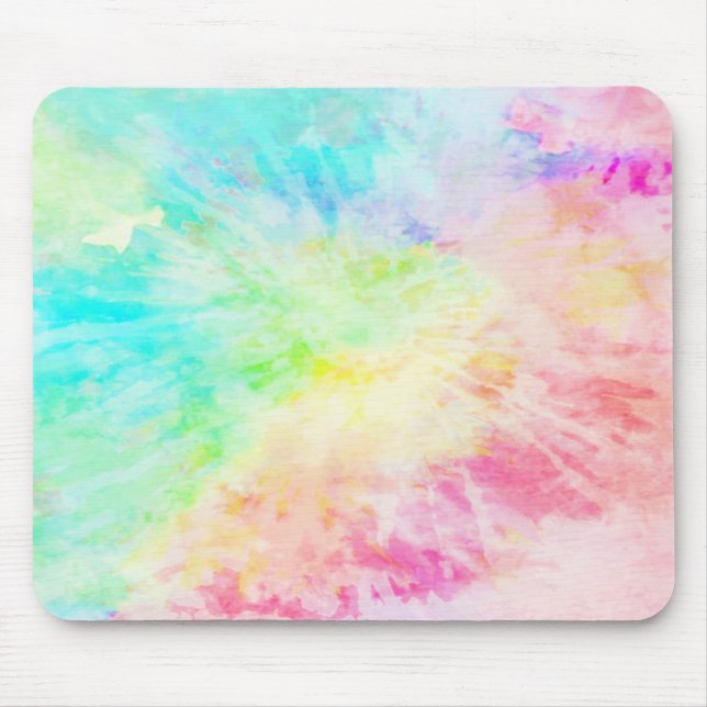 Rainbow Tie Dye Musmatta (Framsidan)