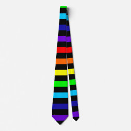 Rainbow Tie (Vågrät Rand) Slips