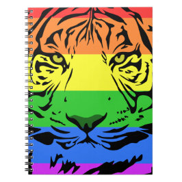 Rainbow Tiger Anteckningsbok