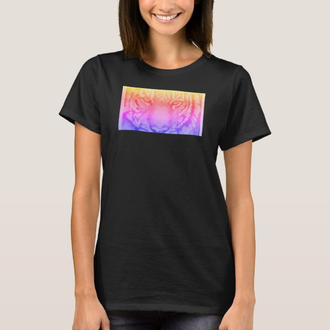 Rainbow Tiger T-Shirt (Framsida)