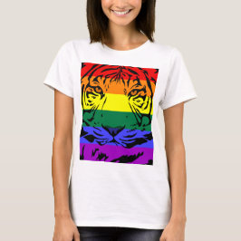 Rainbow Tiger T Shirt