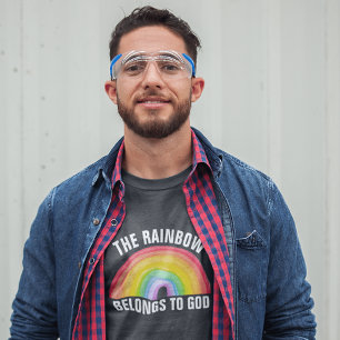 RAINBOW-TILLHÖR TILL GOD CHRISTIAN T-Shirts