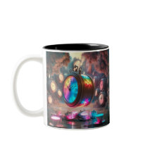 Rainbow Time Tea Party Mugg