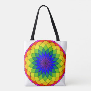 Rainbow Torus Tote Bag Tygkasse