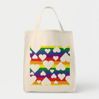 Rainbow Tote Tygkasse
