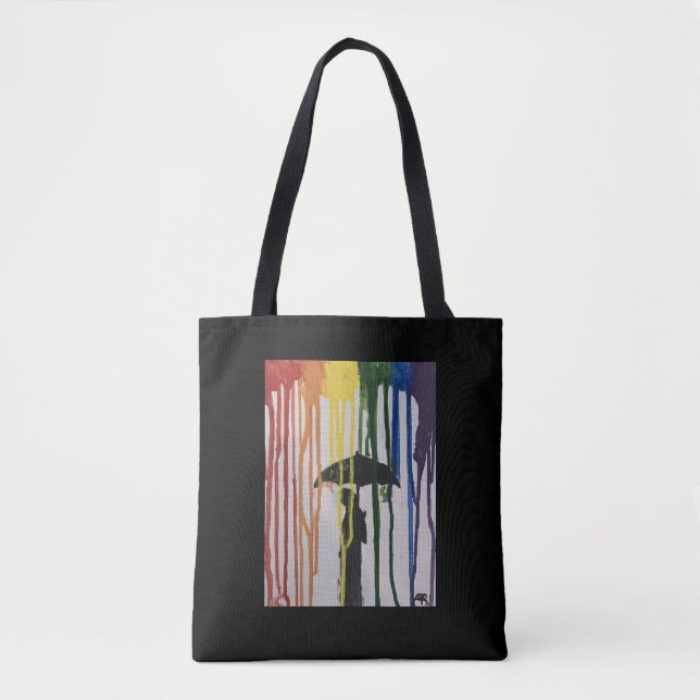 RAINbow Tote Tygkasse (Framsida)