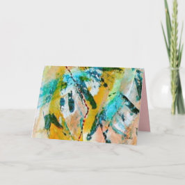 Rainbow Tracks Greeting Card av Janz Kort