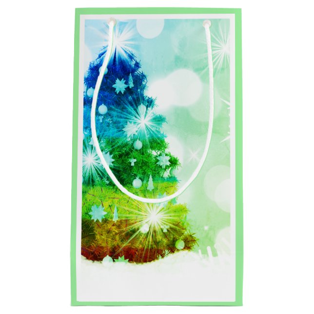 Rainbow Träd Gift Bag (Framsidan)