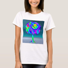 Rainbow Träd T-Shirt