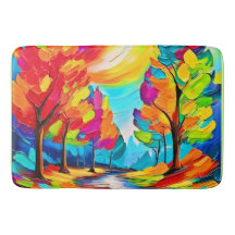 Rainbow Träd: Vivid Forest