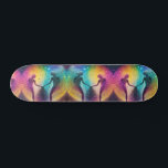 Rainbow Trance Disco Cosmic Galaxy Soulmates Sk8r Mini Skateboard Bräda 18,5 Cm<br><div class="desc">Regnbågar träffas på en annan sfär för att förbinda sig till deras årliga möte. Kosmisk energi är en mycket bra färgad och blandas på ett vackert sätt. Finns i många andra färg-kombinationer.</div>