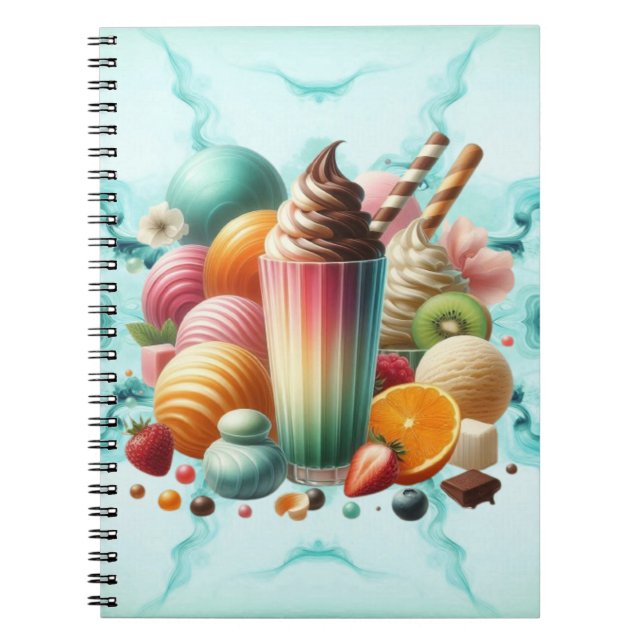 Rainbow Treat Anteckningsbok (Framsidan)