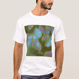 Rainbow Tropical Löv T Shirt