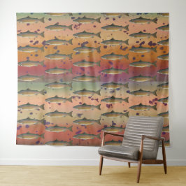 Rainbow Trout Fish Mönster för flygfiskare