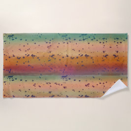 Rainbow Trout Fish Skin Roligt Speckled Mönster