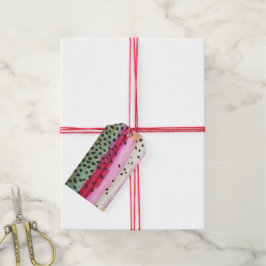 Rainbow Trout Fishermen Presentetikett