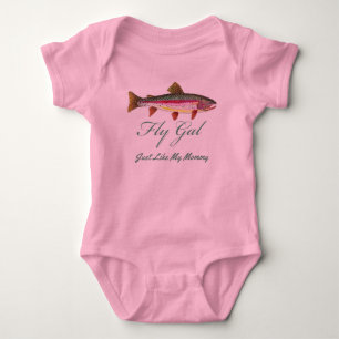 Rainbow Trout Flygfiske Girl Tröja
