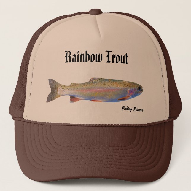 Rainbow Trout Hat Keps (Framsida)