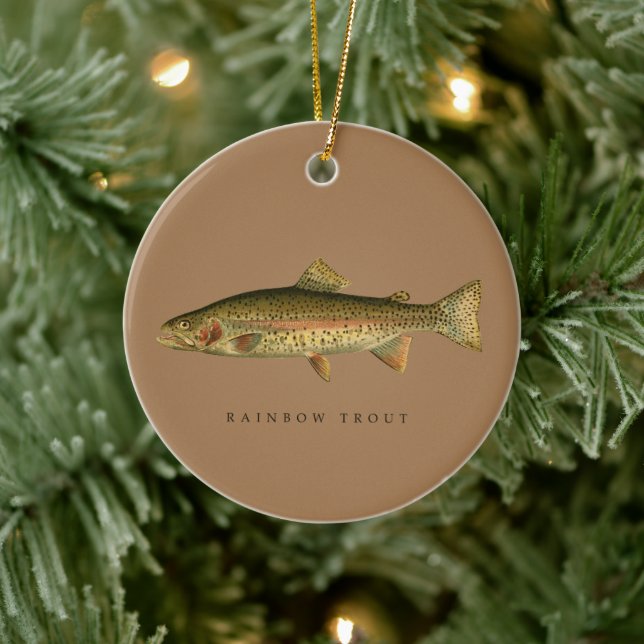 Rainbow Trout jul Ornament (Träd)