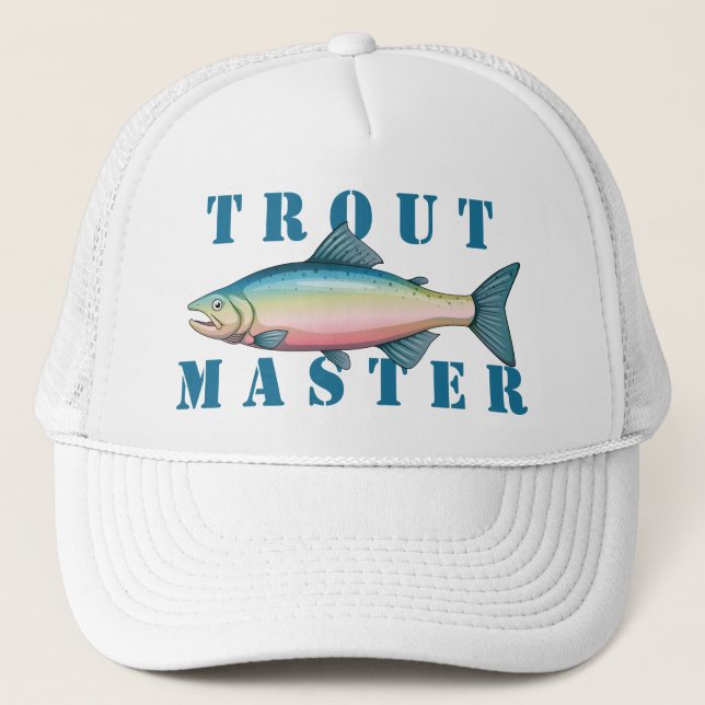 Rainbow Trout Master Truckerkeps (Framsida)
