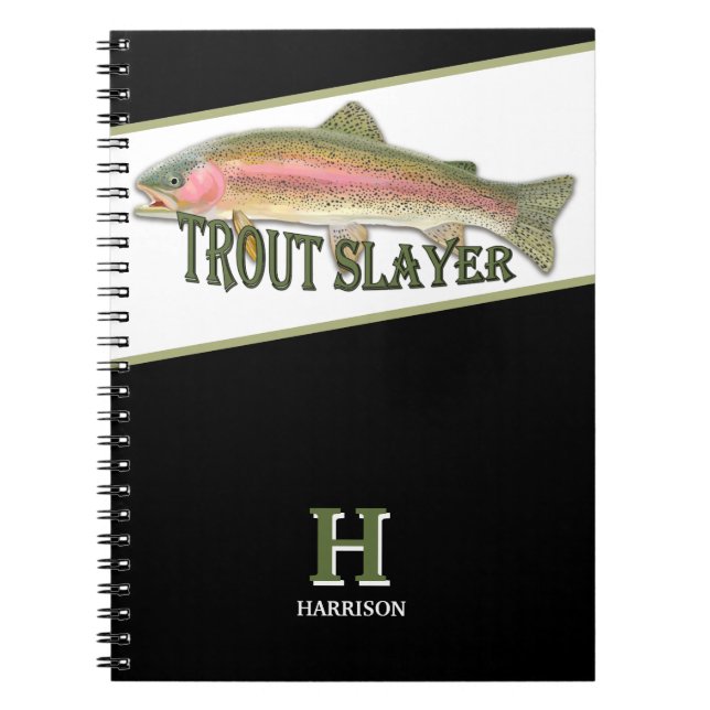 Rainbow Trout Sayer Anteckningsbok (Framsidan)