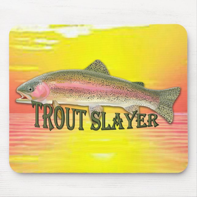 Rainbow Trout Sayer Sunset Musmatta (Framsidan)