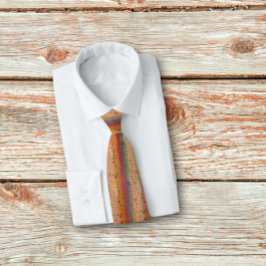 Rainbow Trout Skin Spoted Stripe Mönster Tie Slips