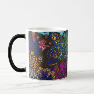Rainbow Turtle Färg Morphing Mugg