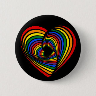Rainbow Twist Heart Knapp