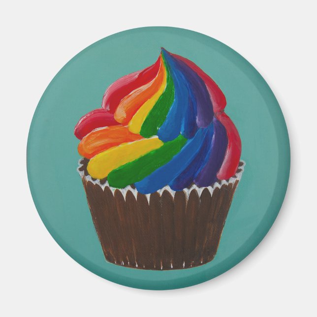 Rainbow Twist Magnet (Framsidan)