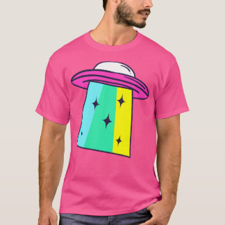 Rainbow Ufo T Shirt