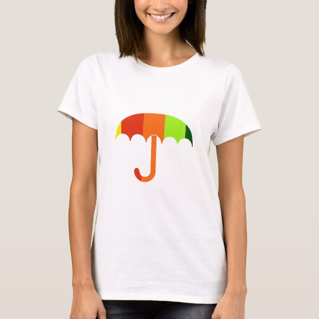 Rainbow Umbrella Tröja (Framsida)
