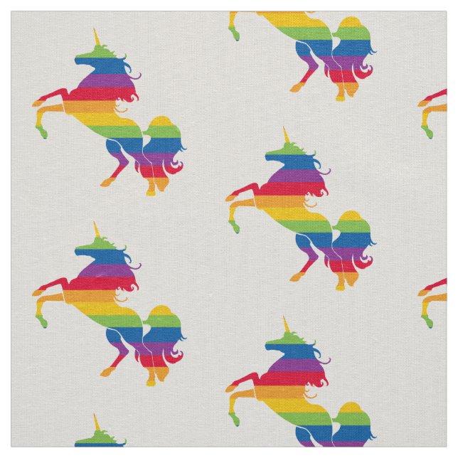 Rainbow Unicorn Art Tyg (Prov)