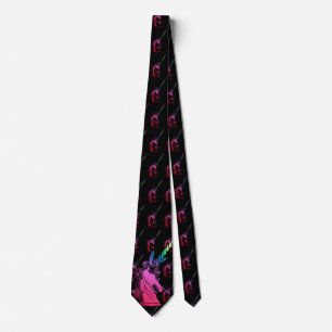 Rainbow Unicorn Cameo Emblem Tie Slips