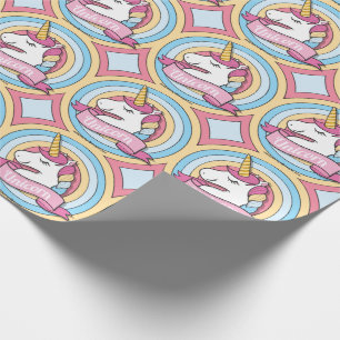 Rainbow Unicorn Circles Presentpapper