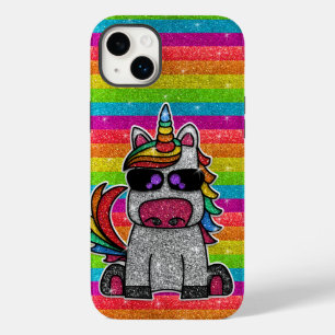 Rainbow Unicorn Glitter Sparkly Guld Sparkles
