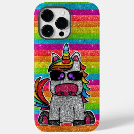 Rainbow Unicorn Glitter Sparkly Guld Sparkles