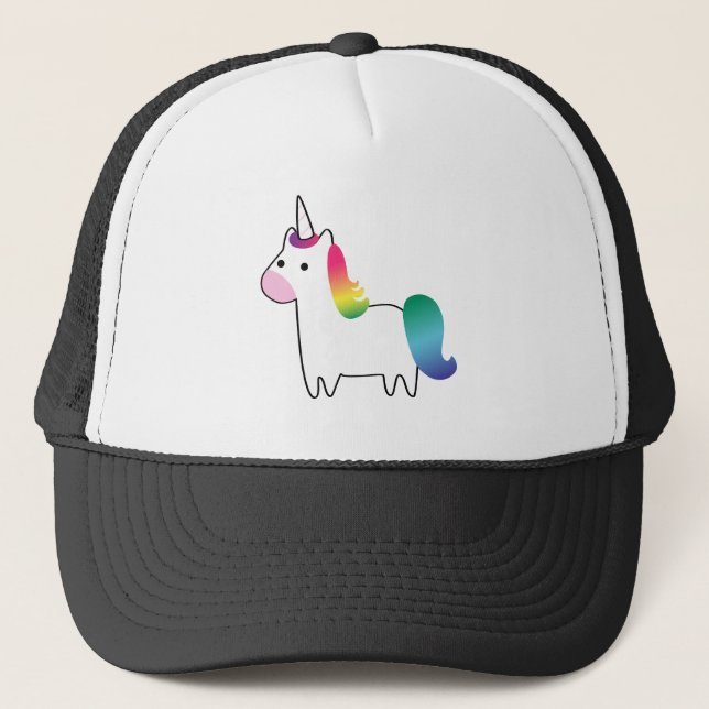 Rainbow Unicorn Keps (Framsida)