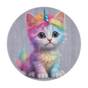 Rainbow Unicorn Kitten