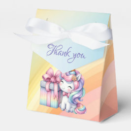 Rainbow Unicorn Magic Birthday Presentaskar