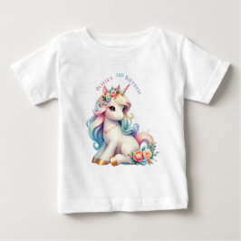 Rainbow Unicorn Magic Birthday T Shirt