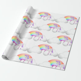 Rainbow Unicorn Magic Cute Presentpapper