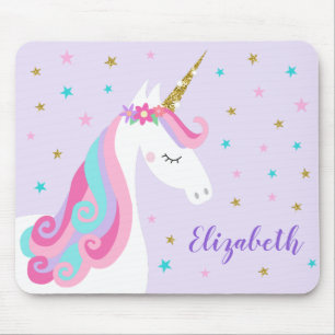 Rainbow Unicorn Magic Glitter Lila Musmatta