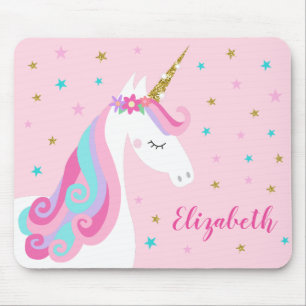 Rainbow Unicorn Magic Glitter Rosa Musmatta